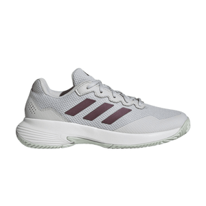 adidas Gamecourt 2.0 Grey Aurora Met. Core White (Women's)