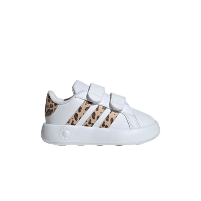 adidas Grand Court 2.0 Cloud White Magic Beige Matte Gold (TD)