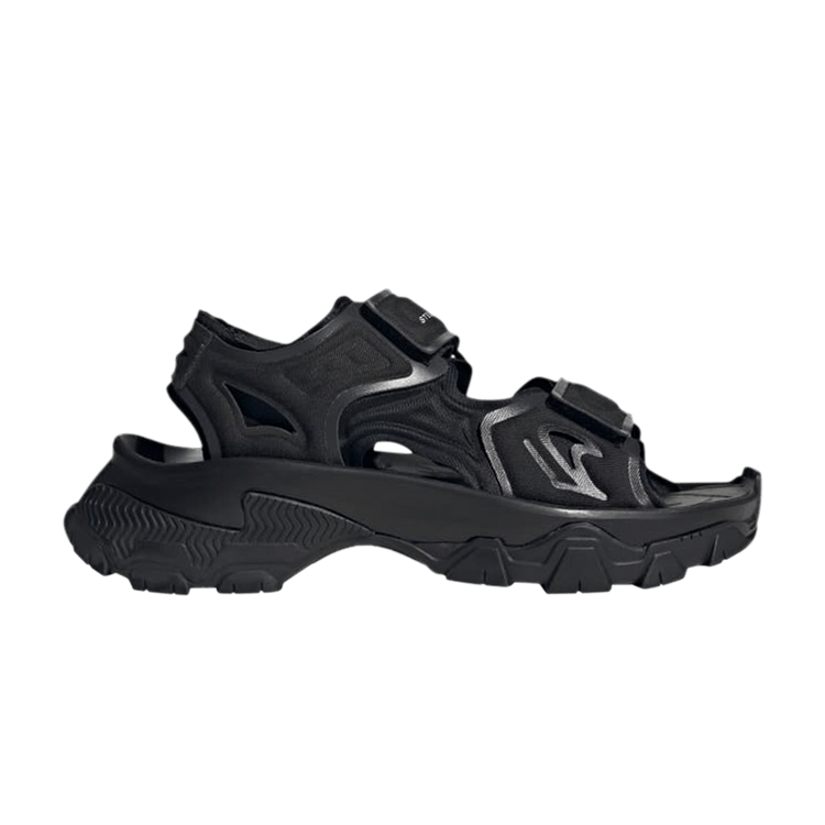 adidas Hika Outdoor Sandals By Stella Mccartney Core Black Utility Black (Women's)