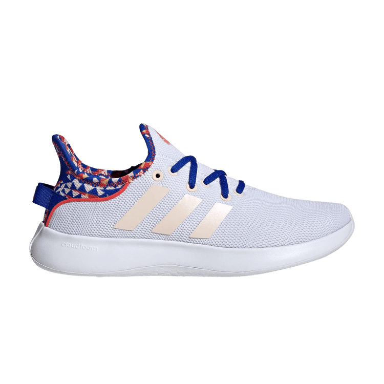 adidas Cloudfoam Pure SPW Cloud White Bliss Orange Bright Red (Women's)