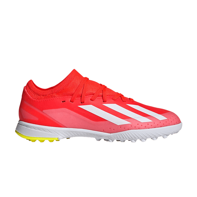 adidas Crazyfast League Turf Solar Red Cloud White Team Solar Yellow (GS)