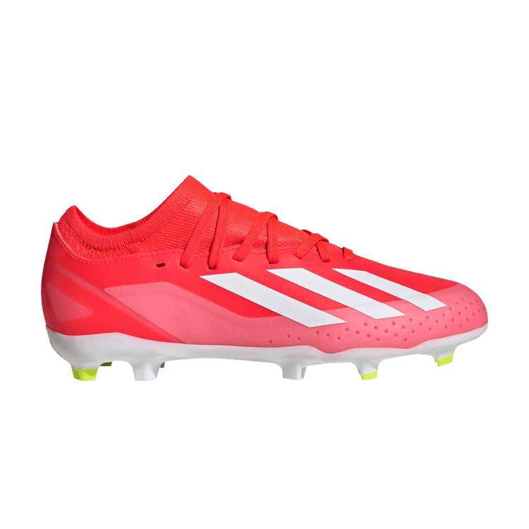 adidas Crazyfast League FG Solar Red Cloud White Team Solar Yellow (GS)