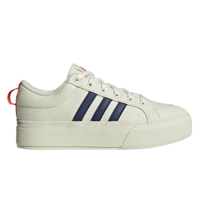 adidas Bravada 2.0 Platform Ivory Dark Blue Bright Red (Women's)