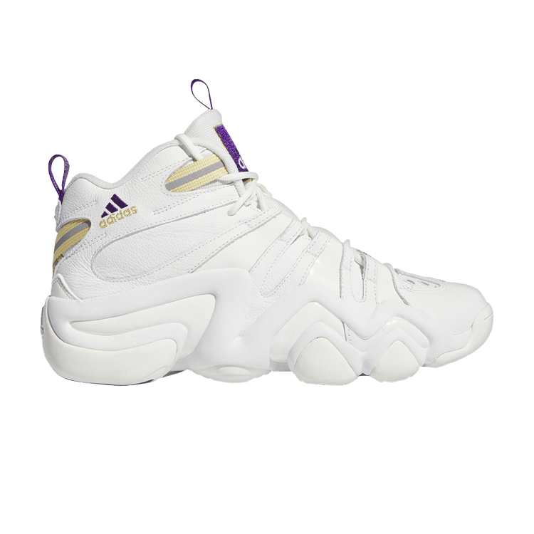 adidas Crazy 8 Core White Off White Collegiate Purple
