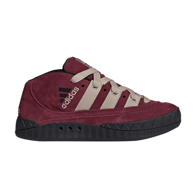 adidas Adimatic Mid Maroon Wonder Beige Core Black