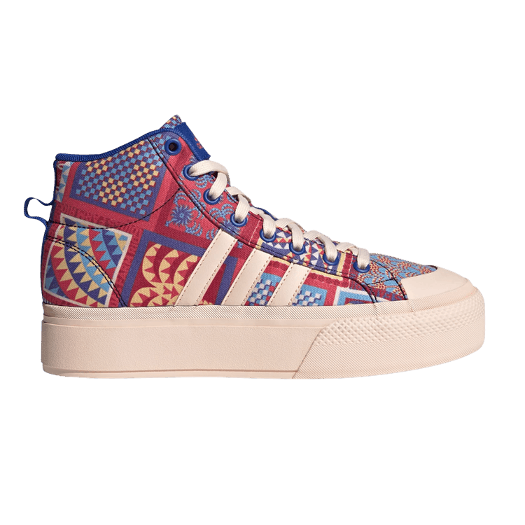 adidas Bravada 2.0 Platform Mid Bliss Orange Bold Blue (Women's)