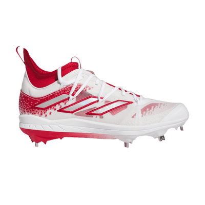 adidas Adizero Afterburner 9 NWV Team Power Red Silver Metallic Cloud White