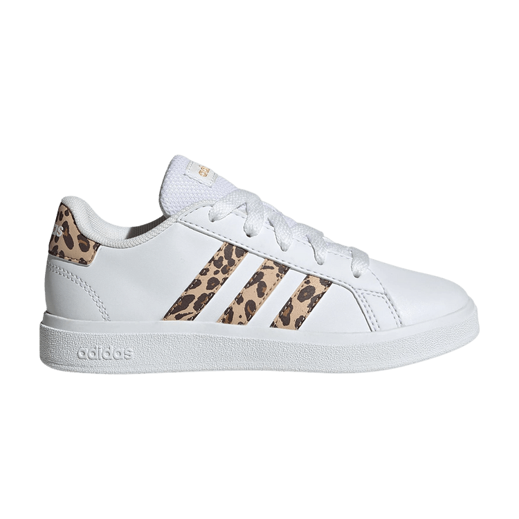 adidas Grand Court 2.0 Cloud White Magic Beige Matte Gold (GS)
