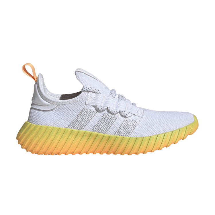 adidas Kaptir Flow Cloud White Crystal White Hazy Orange (Women's)