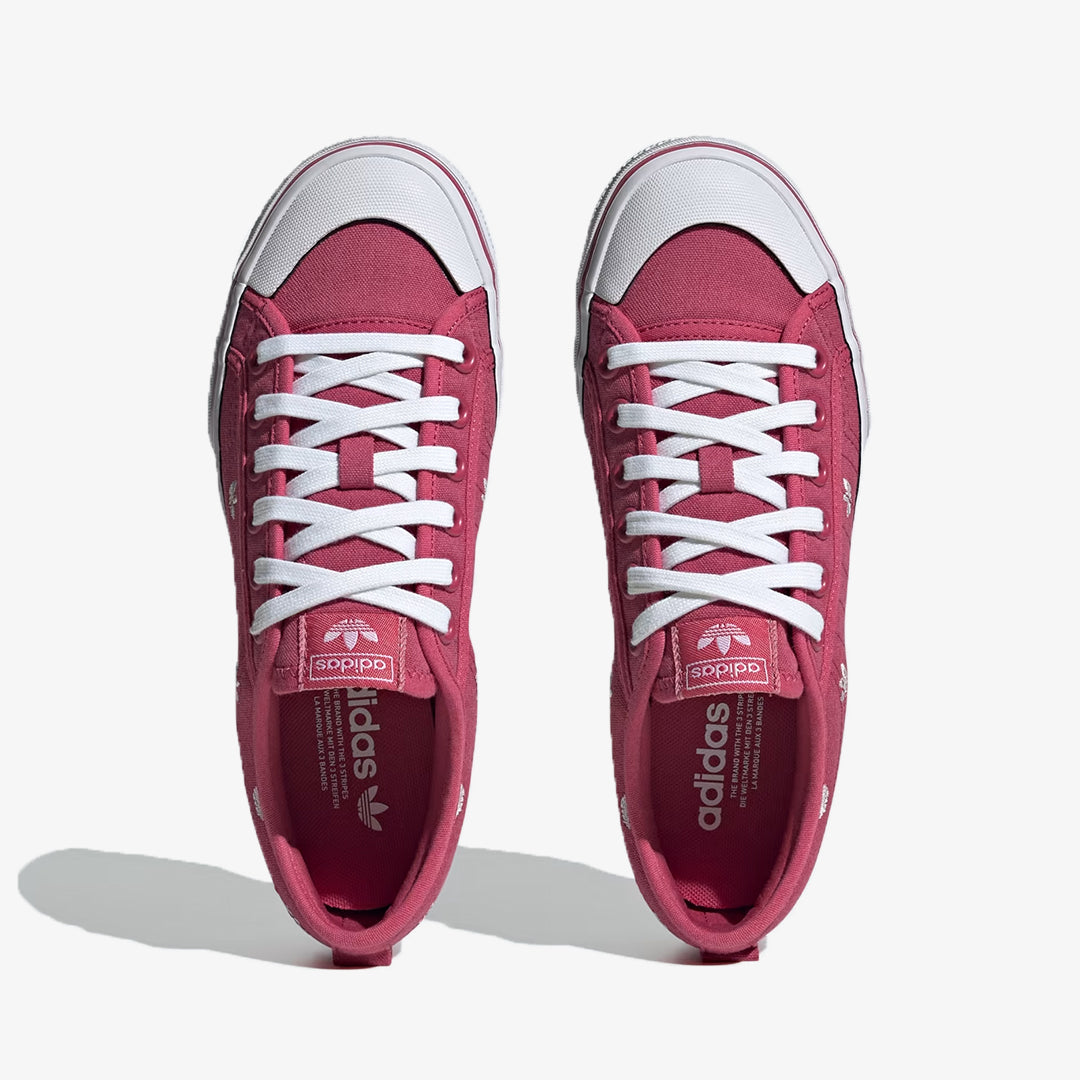 Adidas Originals | NIZZA PLATFORM  { PINK/WHITE/CLOUD WHITE