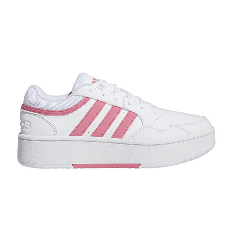 adidas Hoops 3.0 Bold Cloud White Pink Fusion (Women's)