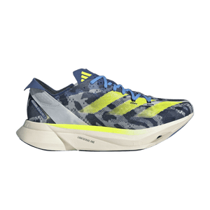 adidas Adizero Adios Pro 3 Crystal White Lucid Lemon Blue Burst (Women's)