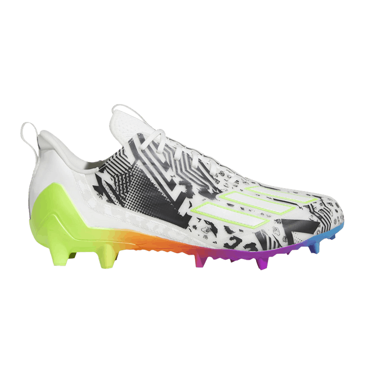 adidas Adizero 12.0 Mismatch Cloud White Team Solar Green Core Black