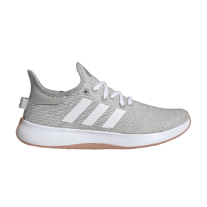 adidas Cloudfoam Pure Grey Cloud White Silver Metallic (Women's)