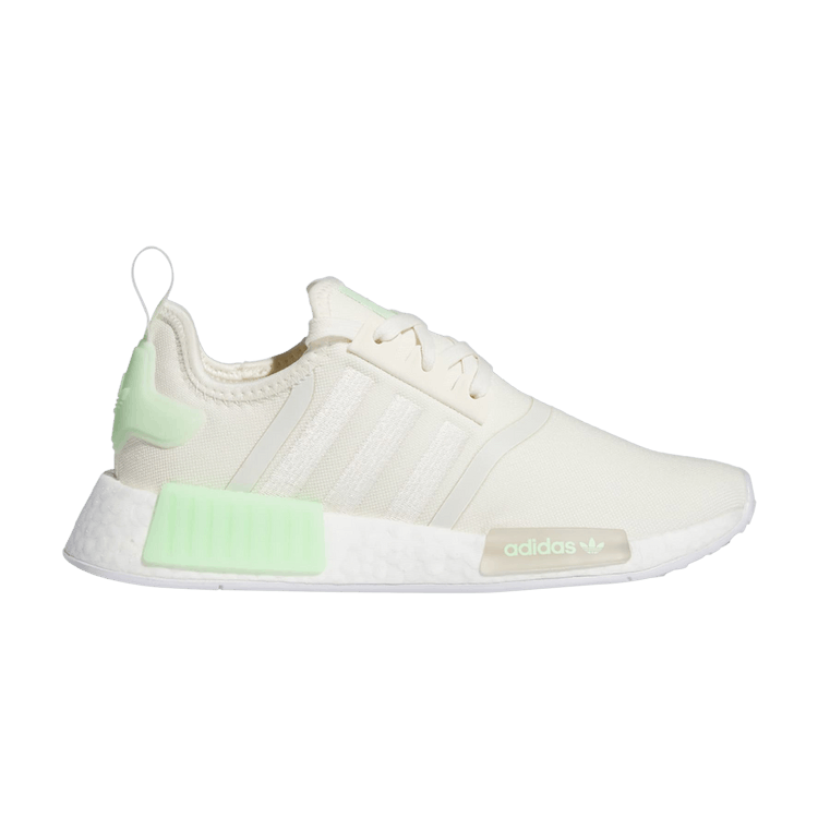 adidas NMD R1 Cream White Semi Green Spark (Women's)