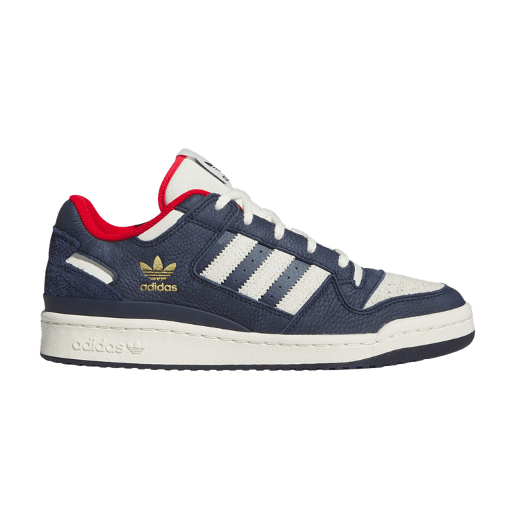 adidas Forum Low CL Night Indigo Ivory Better Scarlet