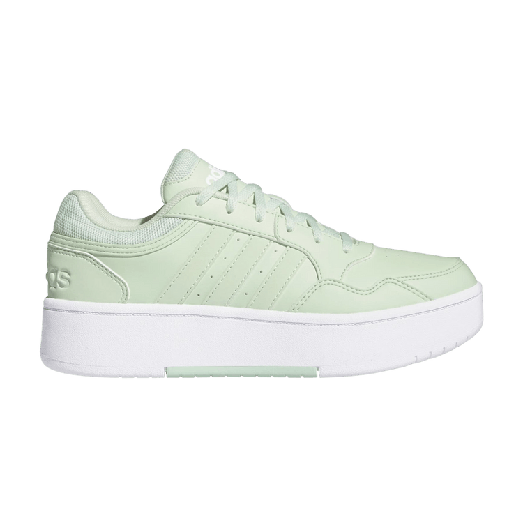adidas Hoops 3.0 Bold Linen Green Cloud White (Women's)