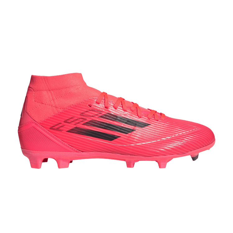 adidas F50 League Firm/Multi-Ground Turbo Aurora Black Platinum Metallic (Women's)