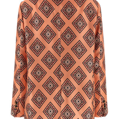 Alberto Biani Tie Print Blazer