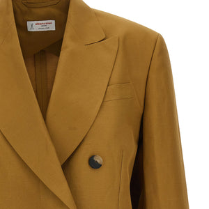 Alberto Biani Linen Viscose Blazer