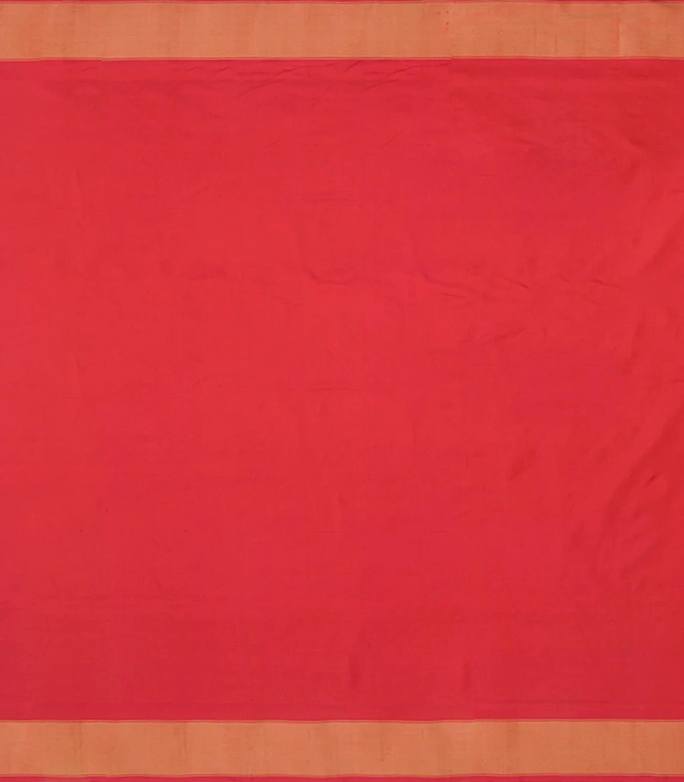 Orange Handwoven Rajkot Patola Silk Saree With Diamond Motifs And Pink Border & Pallu-Orange