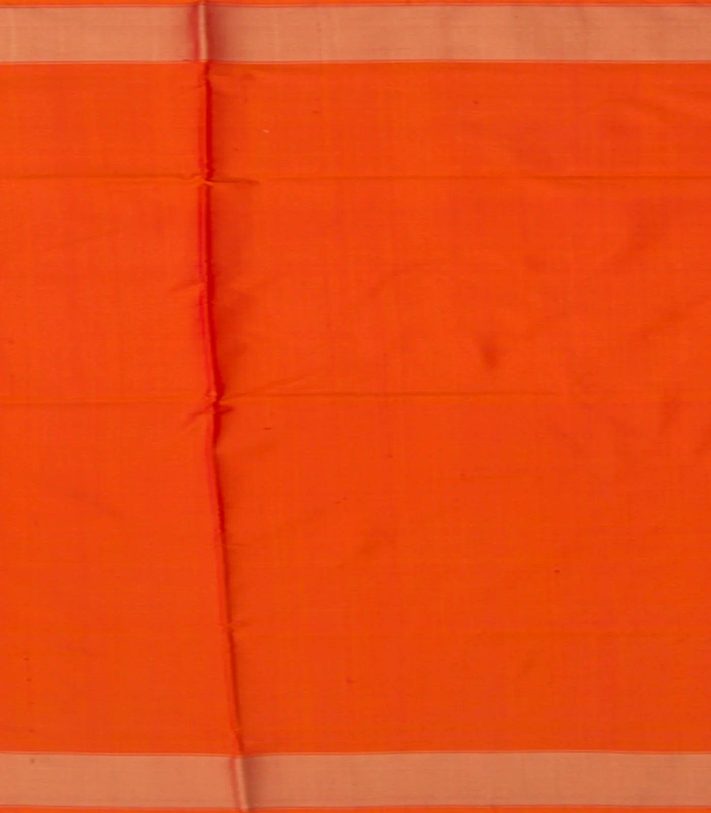 Orange Handwoven Rajkot Patola Silk Saree With Parrot and Elephant Motifs On Pallu