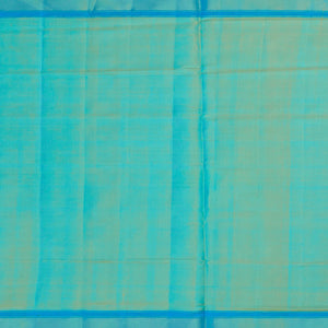 Mango Yellow Handloom Ikat Silk Saree With Stripes & Chevron Motifs-Mango Yellow