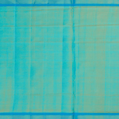 Mango Yellow Handloom Ikat Silk Saree With Stripes & Chevron Motifs-Mango Yellow