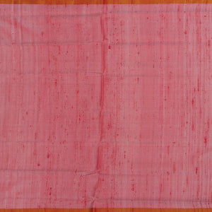 Aquamarine Handloom Ikat Dupion Silk Saree With Chevron Motifs-Aquamarine