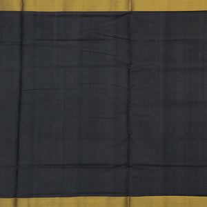 Sage Green Handloom Ikat Silk Saree With Comb Stripes & Bird Motifs-Sage Green