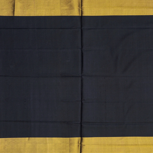 Blue Handloom Patola Single Ikat Silk Saree With Elephant Motifs-Blue