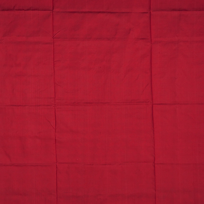 Black & White Handloom Pochampally Single Ikat Silk Saree With Diamond Motifs-Black