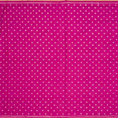 Grey Handloom Single Ikat Silk Saree With Dotted & Elephant Motifs-Grey