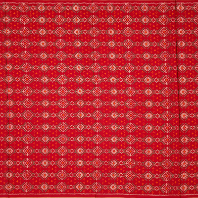 Yellow Handloom Pochampally Ikat Saree With Diamond Motifs-Yellow