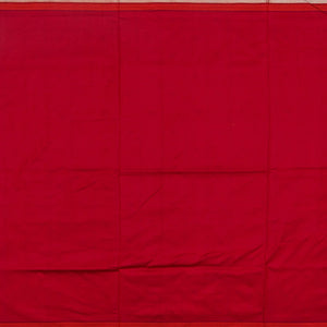 Yellow Handloom Pochampally Ikat Saree With Diamond Motifs-Yellow