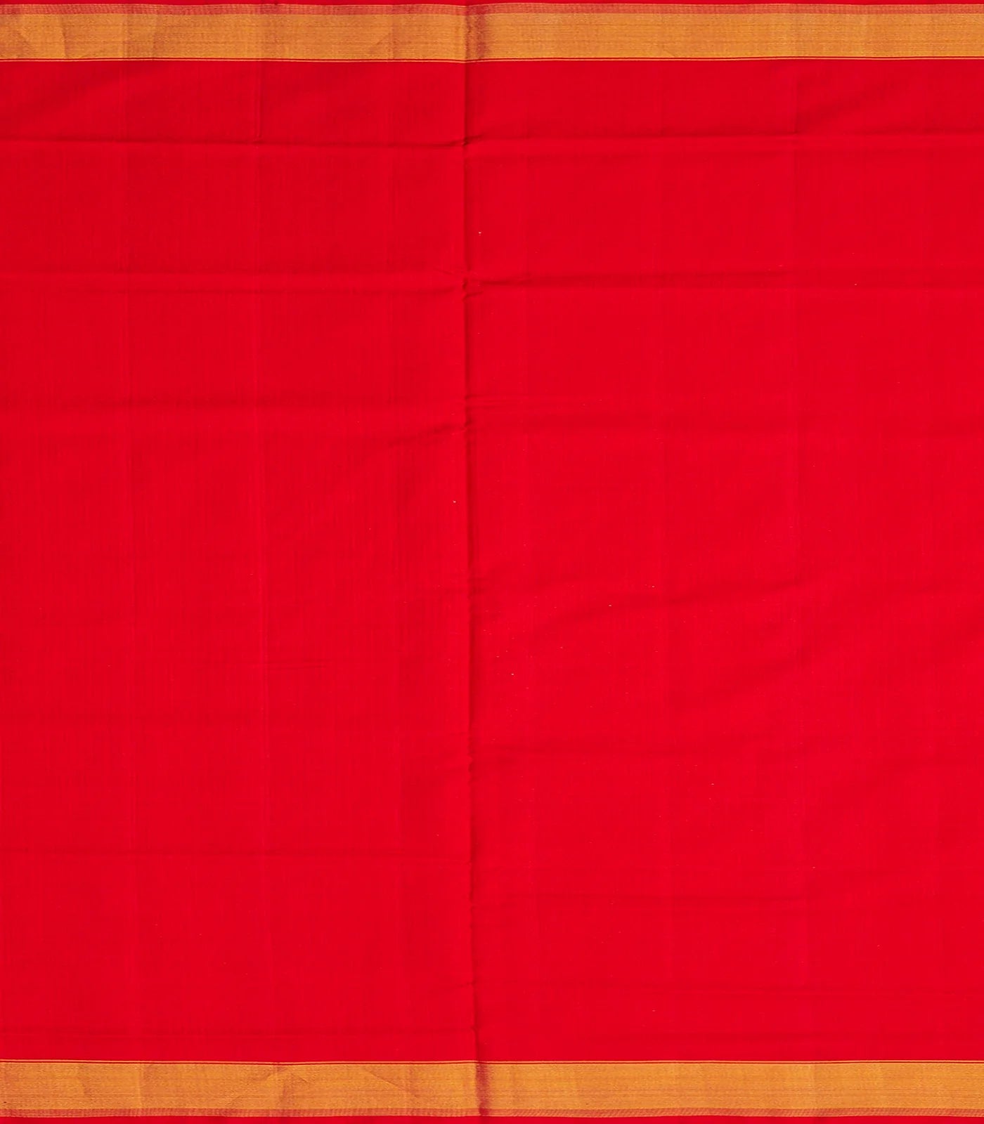 Red Handloom Rajkot Patola Silk Saree With Peacock Motifs-Red