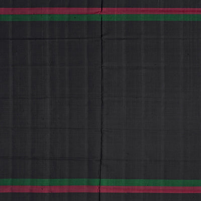 Sandal Handloom Rajkot Patola Silk Saree With Jaal Motifs-Sandal