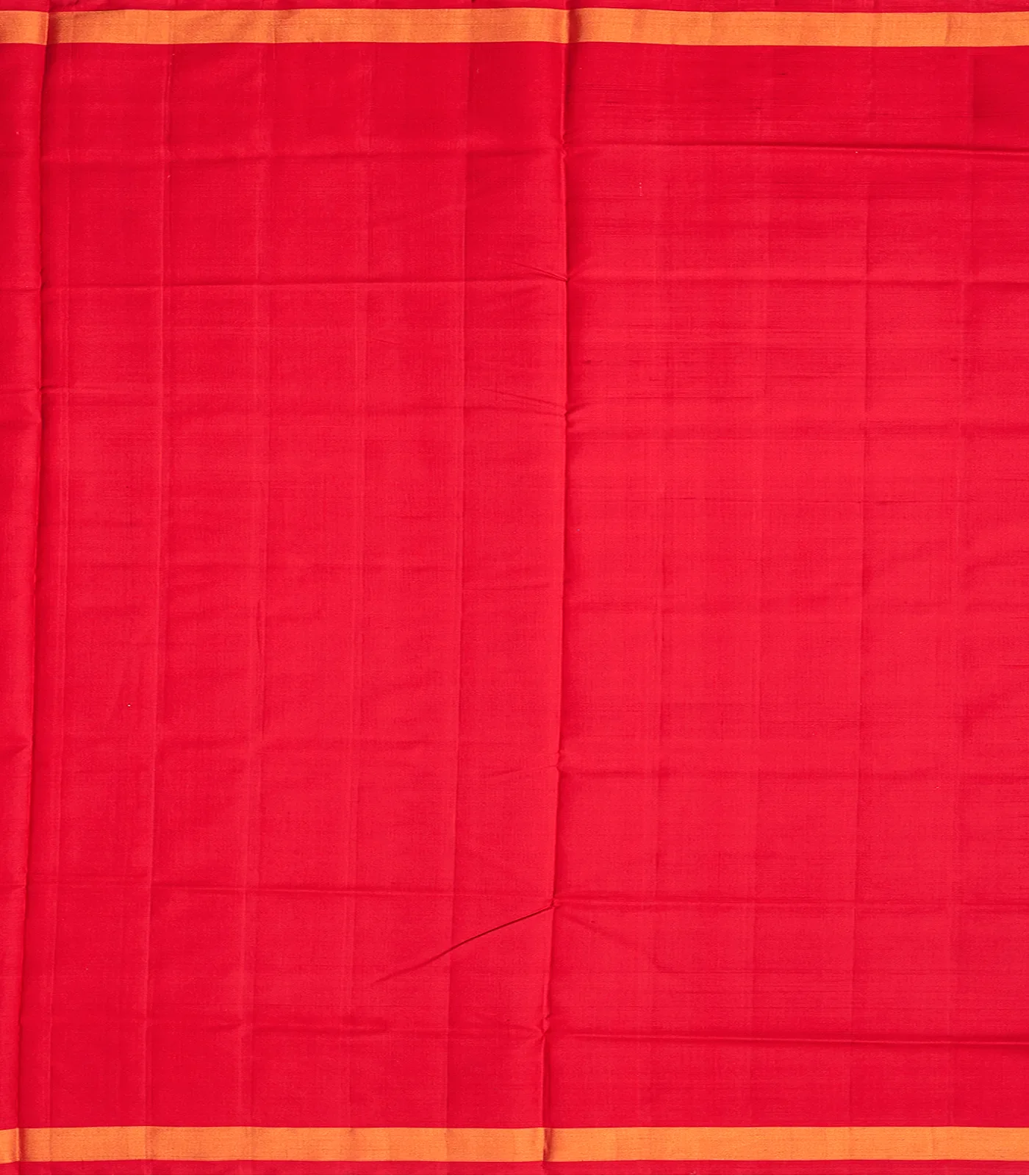 Cream Handloom Rajkot Patola Silk Saree With Floral Motifs-Cream