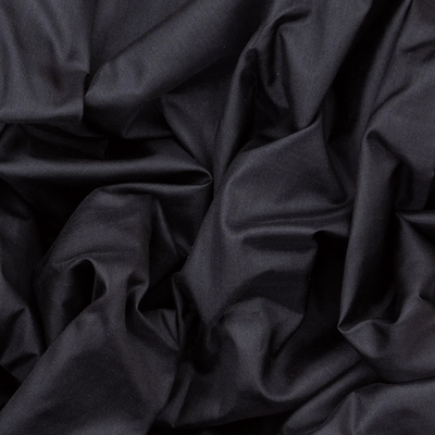 Black Handloom Pochampally Ikat Silk Saree With Red Border-Black