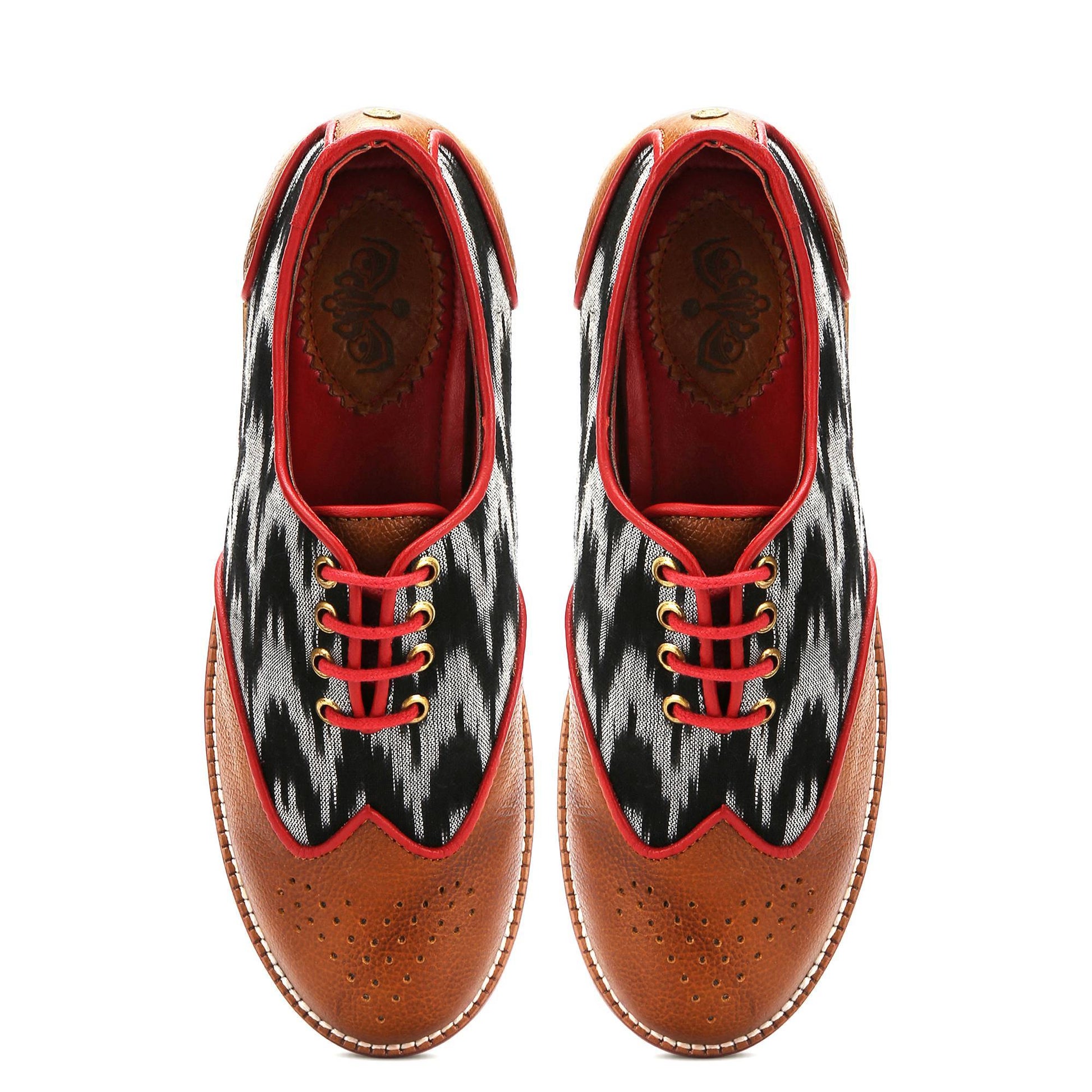 Ikat Brogues Women