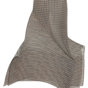 Issey Miyake Generic Stripes (machine Pleats) Skirt