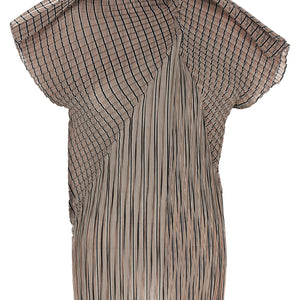 Issey Miyake Generic Stripes (machine Pleats) Top