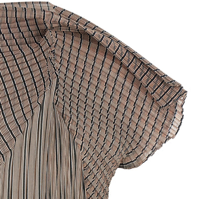 Issey Miyake Generic Stripes (machine Pleats) Top