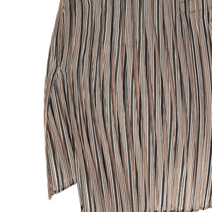 Issey Miyake Generic Stripes (machine Pleats) Top