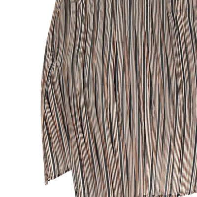 Issey Miyake Generic Stripes (machine Pleats) Top