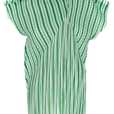 Issey Miyake Generic Stripes (machine Pleats) Top