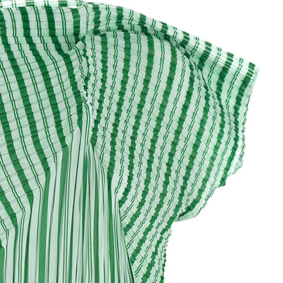 Issey Miyake Generic Stripes (machine Pleats) Top