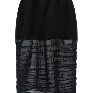 Issey Miyake Moving Knit Skirt