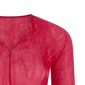 Issey Miyake Chiffon Twist 1 Top
