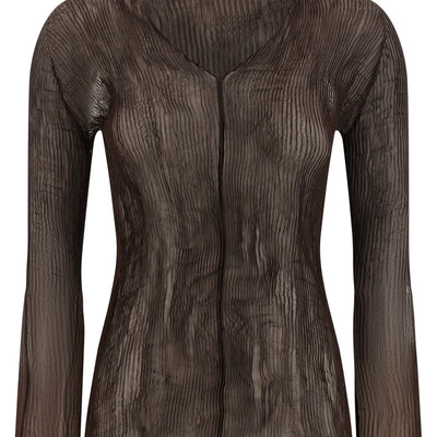 Issey Miyake Chiffon Twist 1 Top